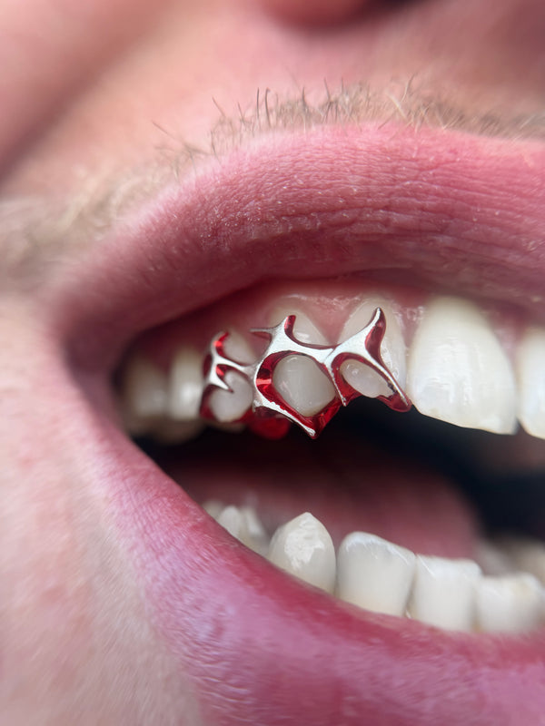 Tribal (Silver&Red)