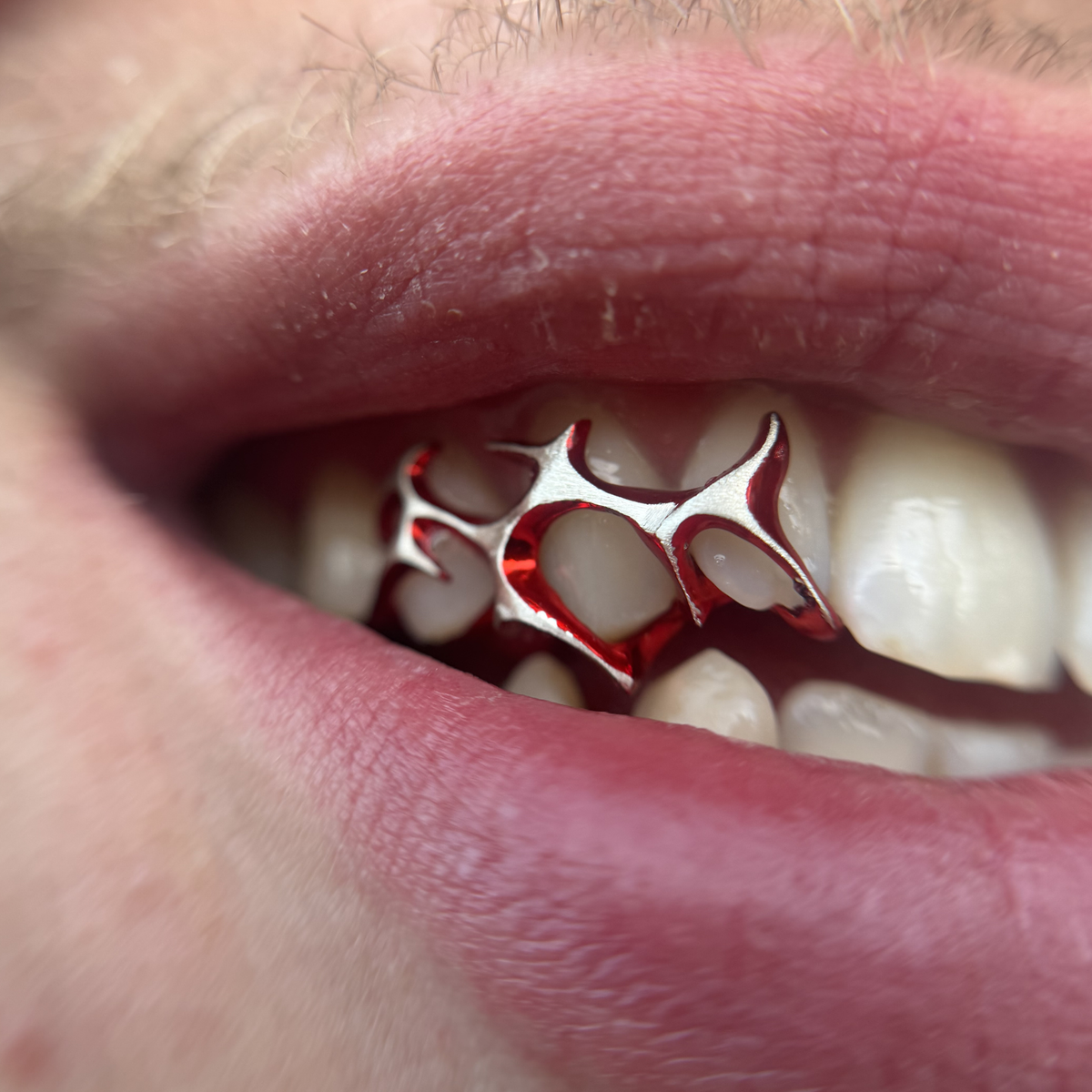Tribal (Silver&Red)