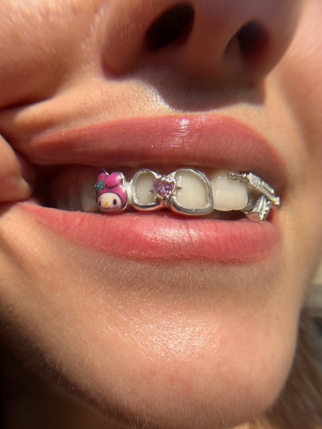 Charms & cœur rose