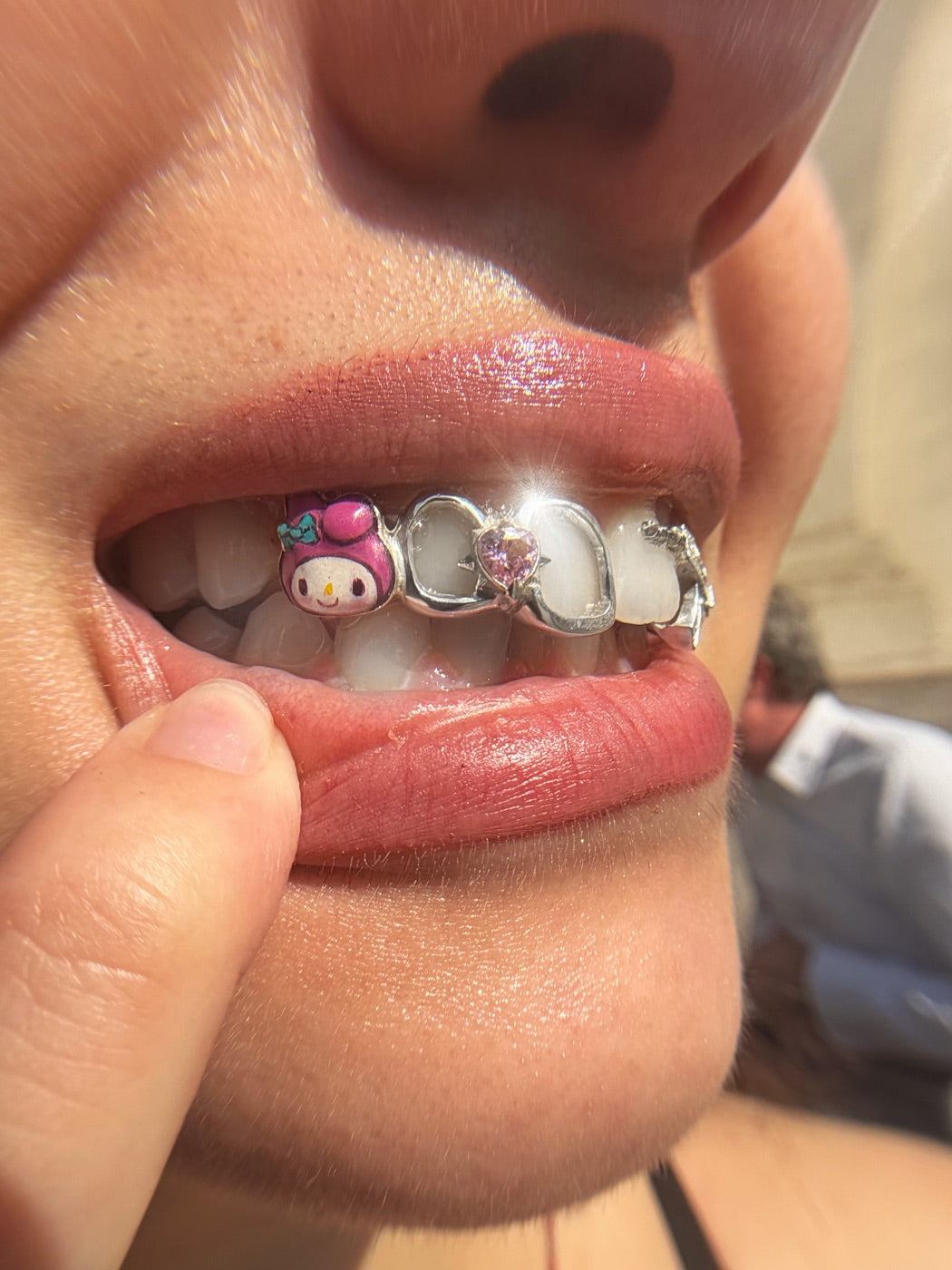 Charms & cœur rose